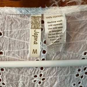 A white cross over dress